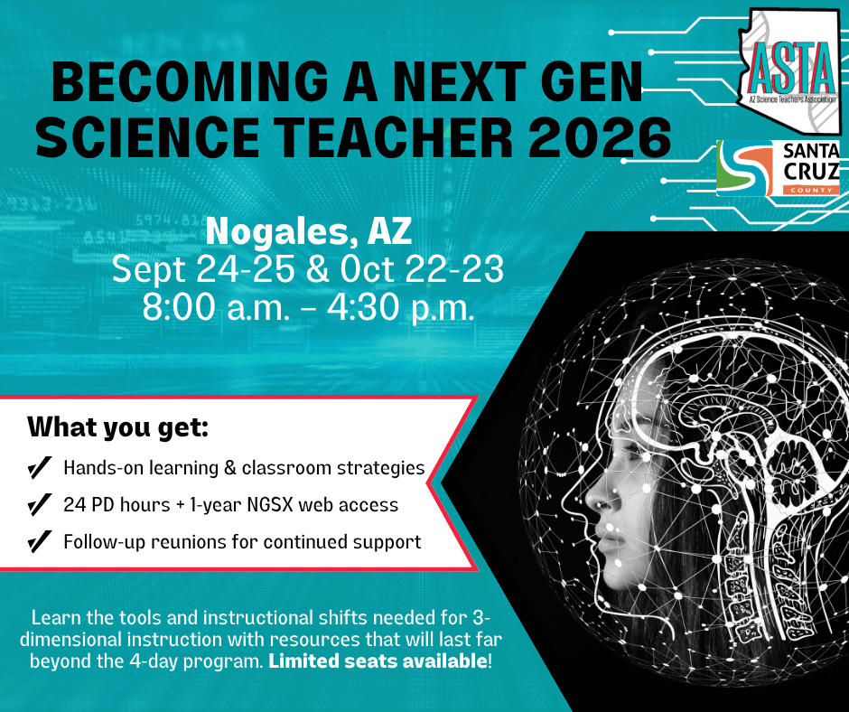 Becoming an AZ Next Gen Science Teacher : Nogales October 2026